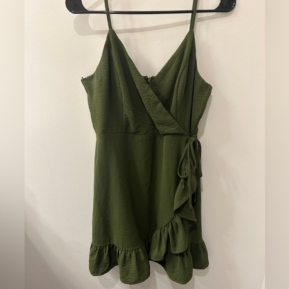 Altar’d State Ruffle Tie Dress